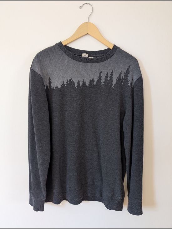 tentree Other - Ten Tree - Men's Crewneck Sweater - Charcoal Gray - Size M